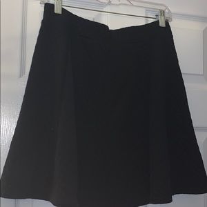 Quilted skater skirt